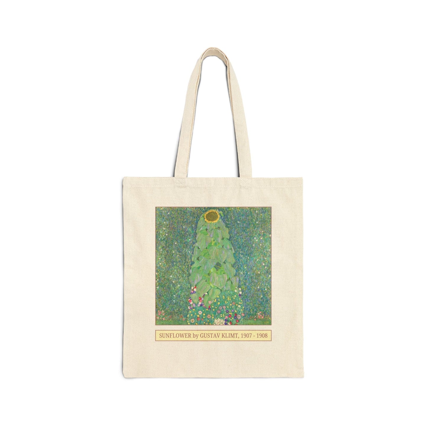 Sunflower by Gustav Klimt Tote Bag