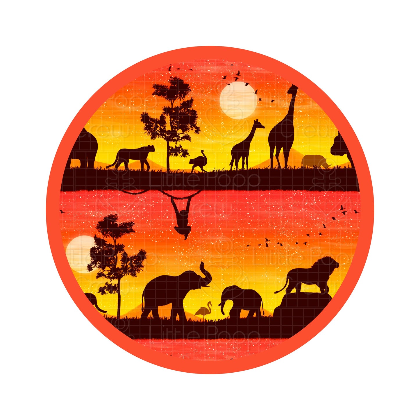 Sunset Safari | Bamboo Shorty Romper