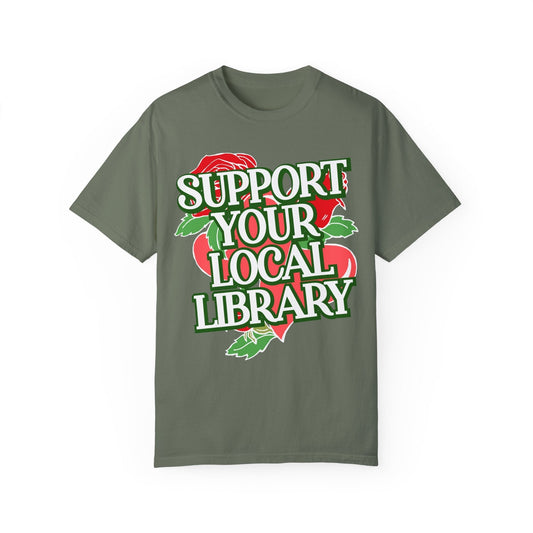 Support Your Local Library Tee