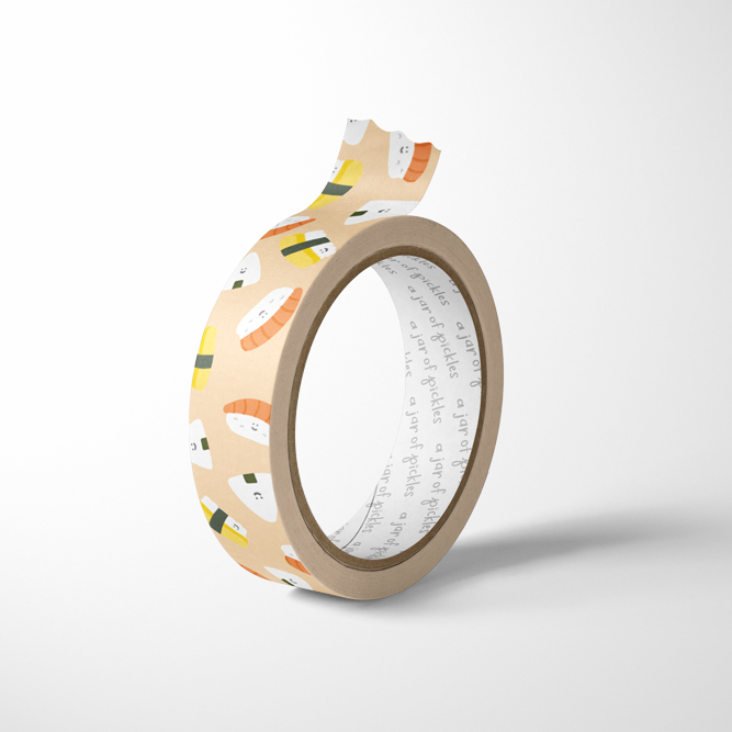 Sushi Washi Tape
