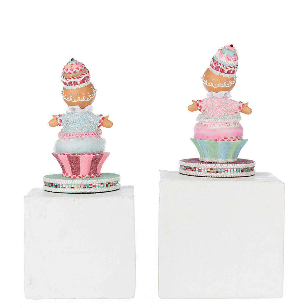 Sweet Delights Gingerbread Stocking Holder Assortment of 2 | Christmas Decor | Katherine's Collection