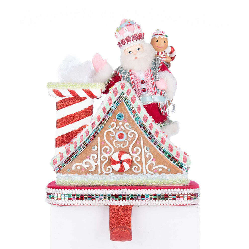 Sweet Delights Santa Stocking Holder | Christmas Decor | Katherine's Collection