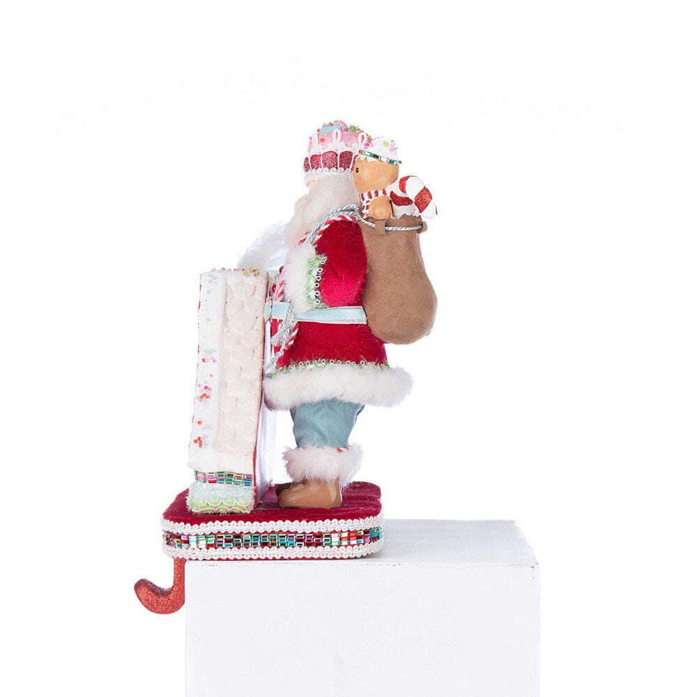 Sweet Delights Santa Stocking Holder | Christmas Decor | Katherine's Collection