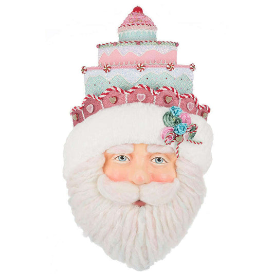 Sweet Delights Santa Wall Mask | Christmas Decor | Katherine's Collection
