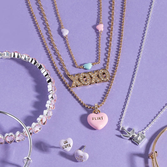 Sweethearts® Triple-Strand Charm Necklace