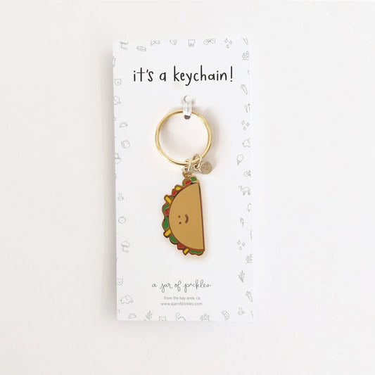 Taco Keychain