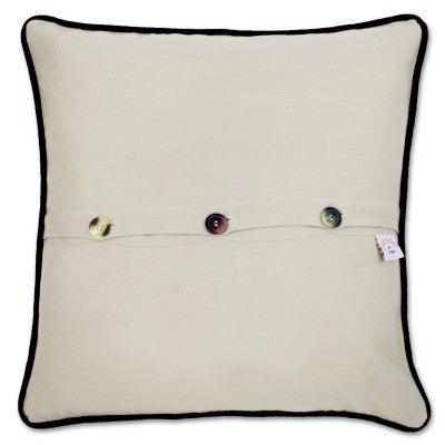 Texas Hand-Embroidered Pillow