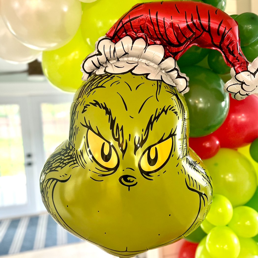 Grinch Christmas Balloon Garland Kit