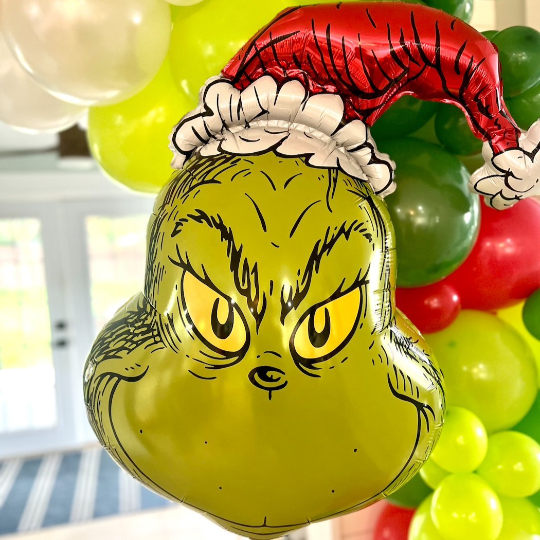 Grinch Christmas Balloon Garland Kit