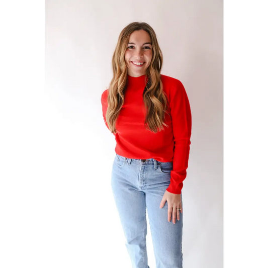 The Sherry Mockneck Sweater