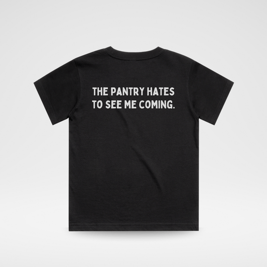 THE SNACK STAR TEE - BLACK