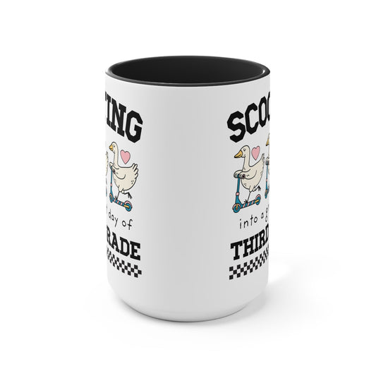 Scooting Into Third Grade Mug