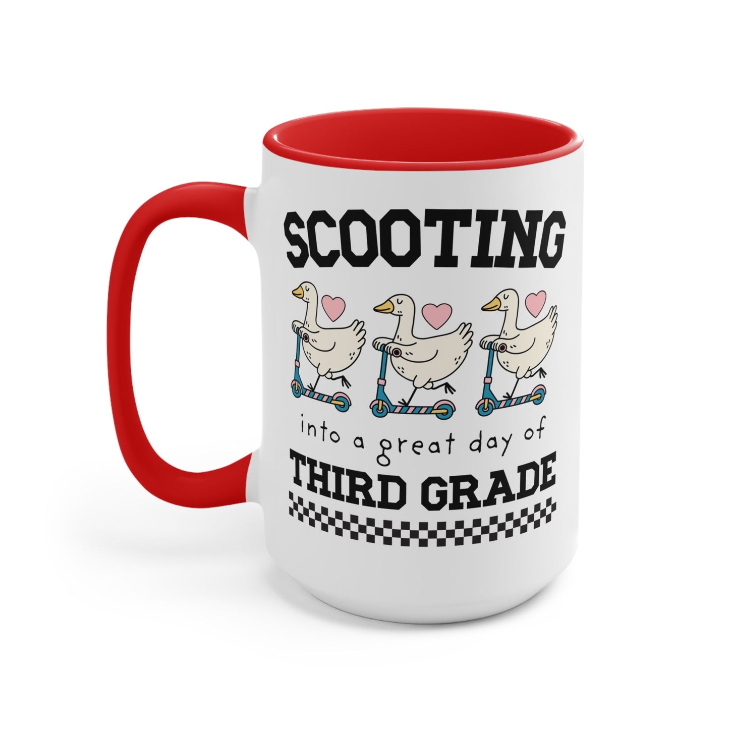 Scooting Into Third Grade Mug