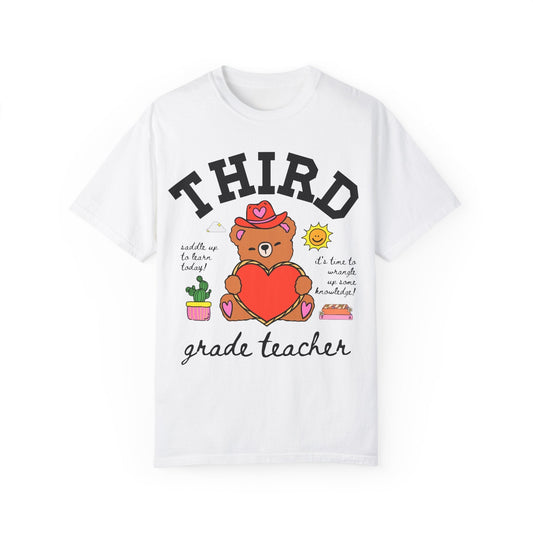 Third Grade Teacher Tee Shirt