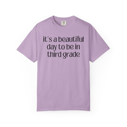 Third Grade Teacher Tee