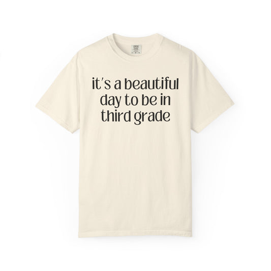 Third Grade Teacher Tee