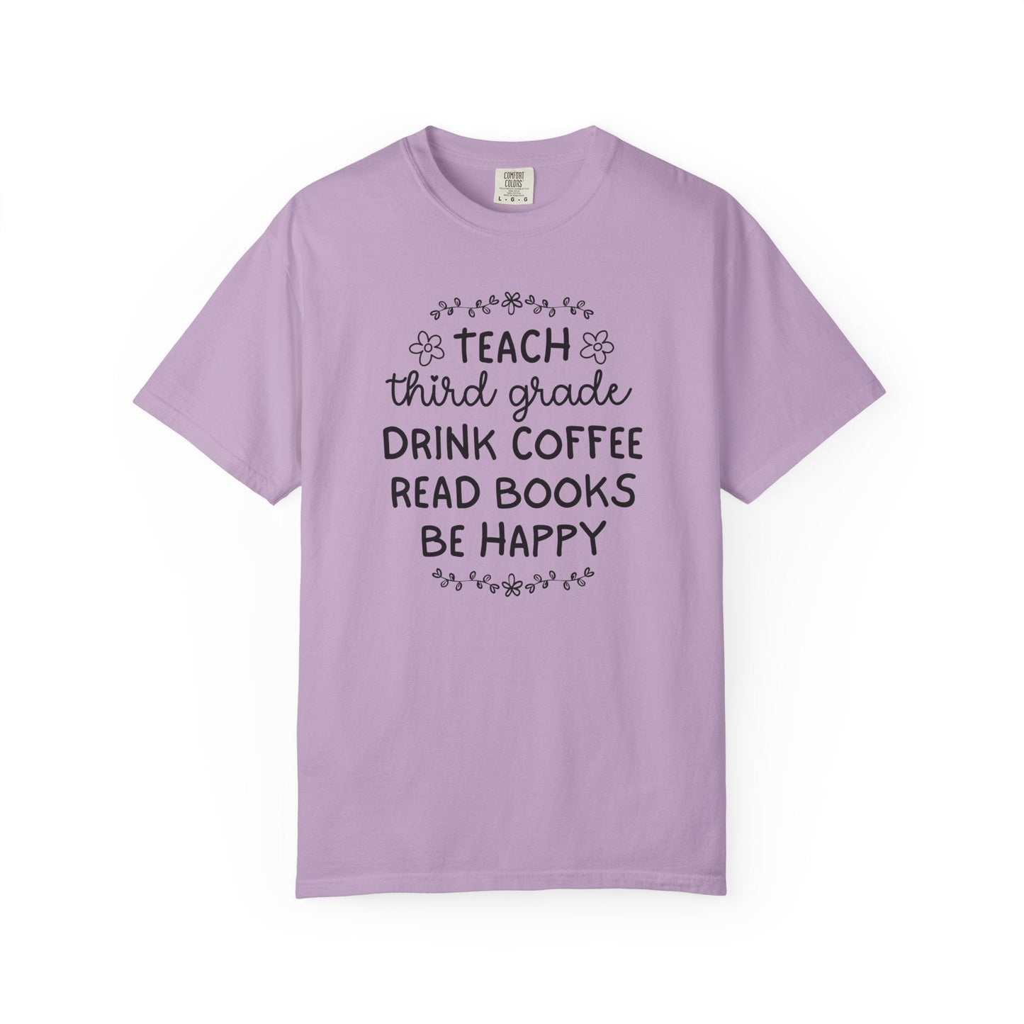 Third Grade Teacher Coffee Lover Tee