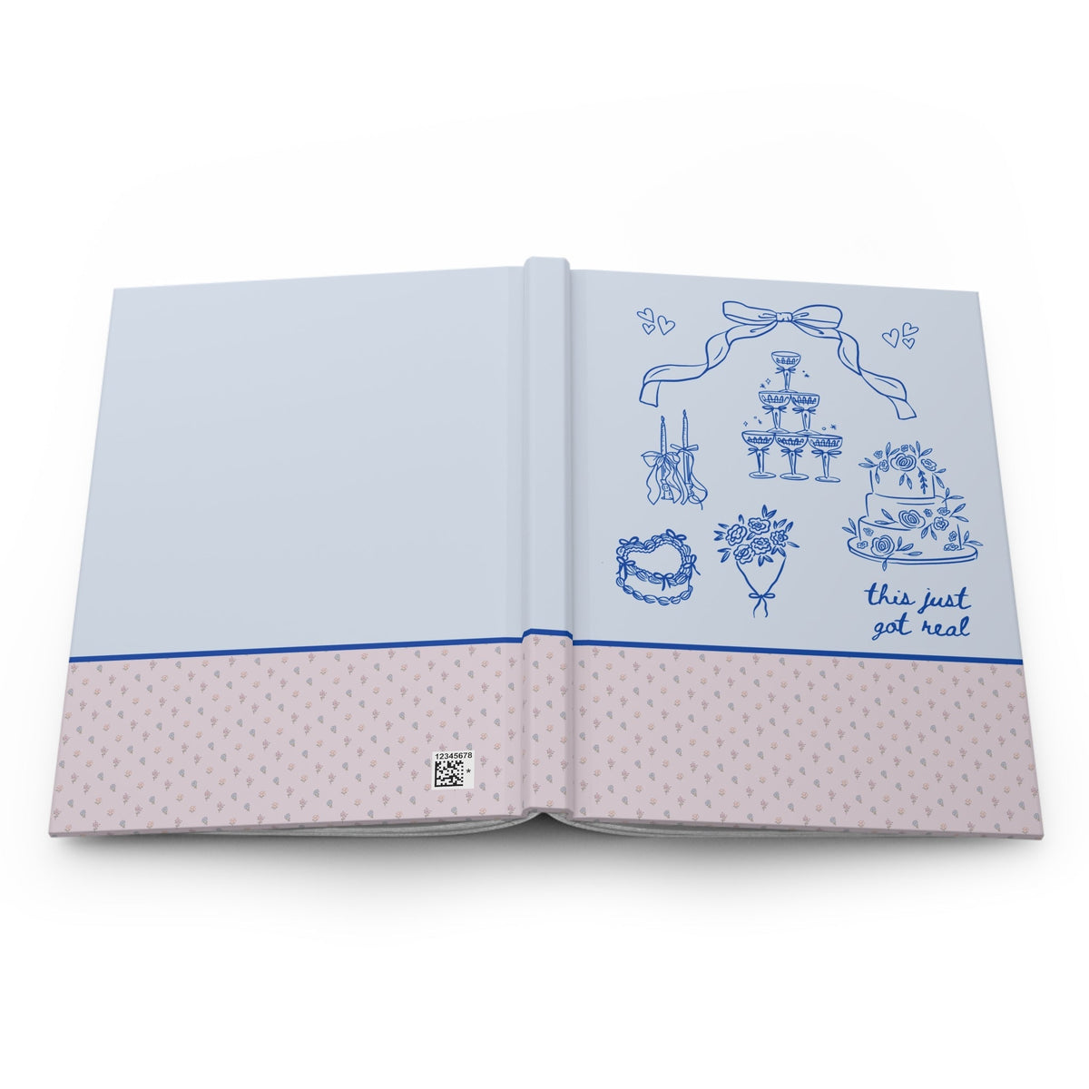 This Just Got Real Journal: Blue