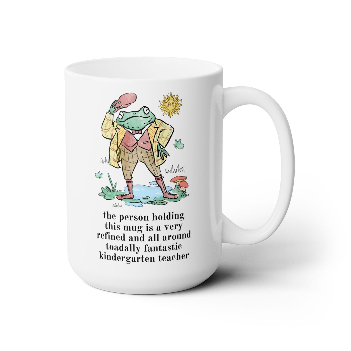 Toadally Fantastic Kindergarten Teacher Coffee Mug