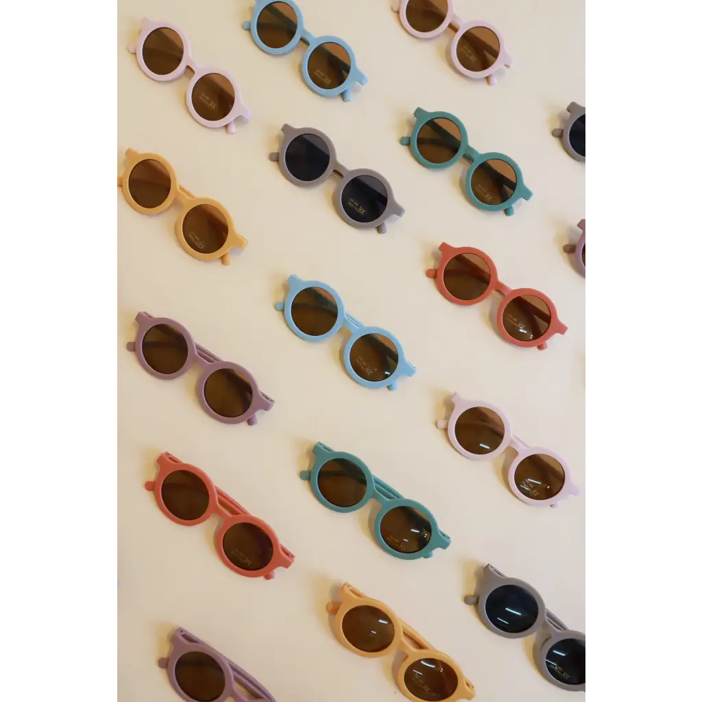 Round Retro Sunglasses for Kids
