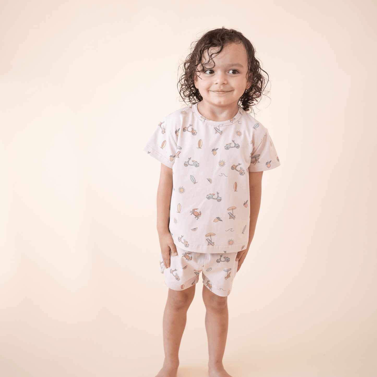 Organic Cotton Short Set – Summer Vibes