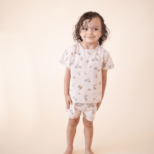 Organic Cotton Short Set – Summer Vibes