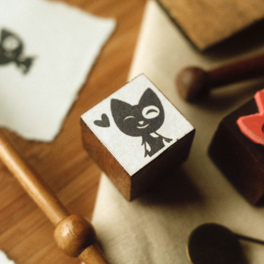 Mini Tortie Love Stamp
