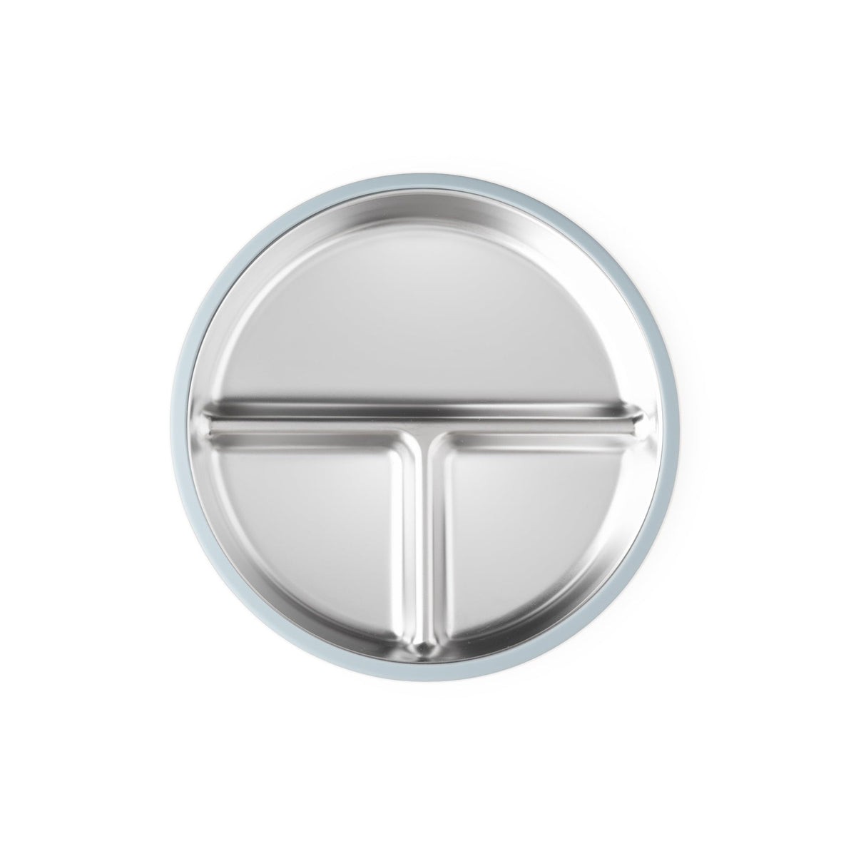 Stainless Steel Suction Plate Set of 2 (Butter Yellow & Baby Blue)