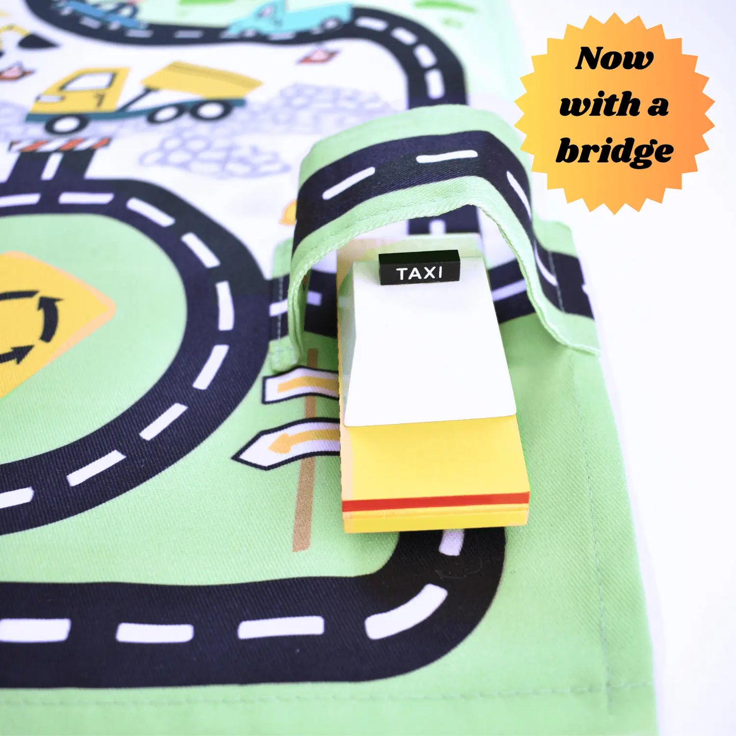 Toy Car Mat & Pouch: All-in-one Travel Entertainment!