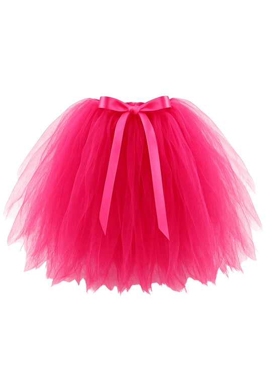Neon Pink Long Tutu for Girls