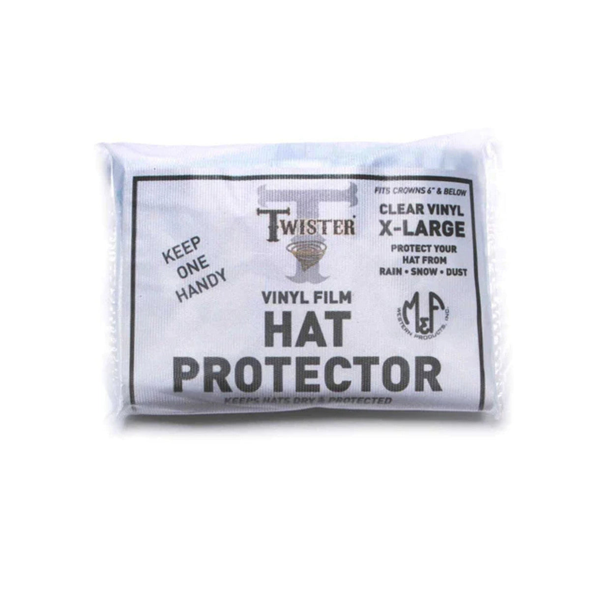 Clear Vinyl Hat Protector