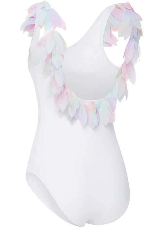 Womens Swimsuit with Unicorn Petals