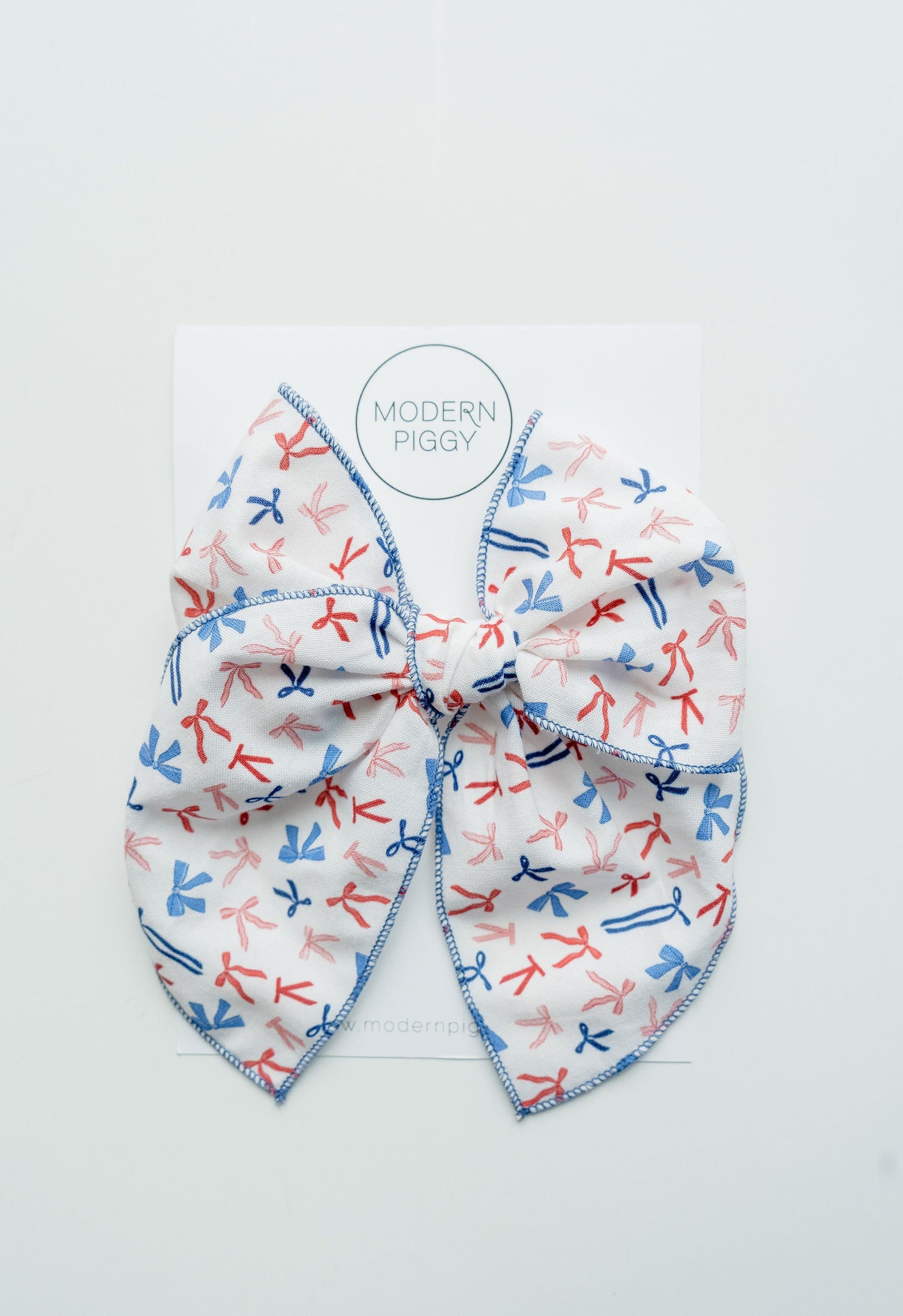 Red White and Bow| Party Bow