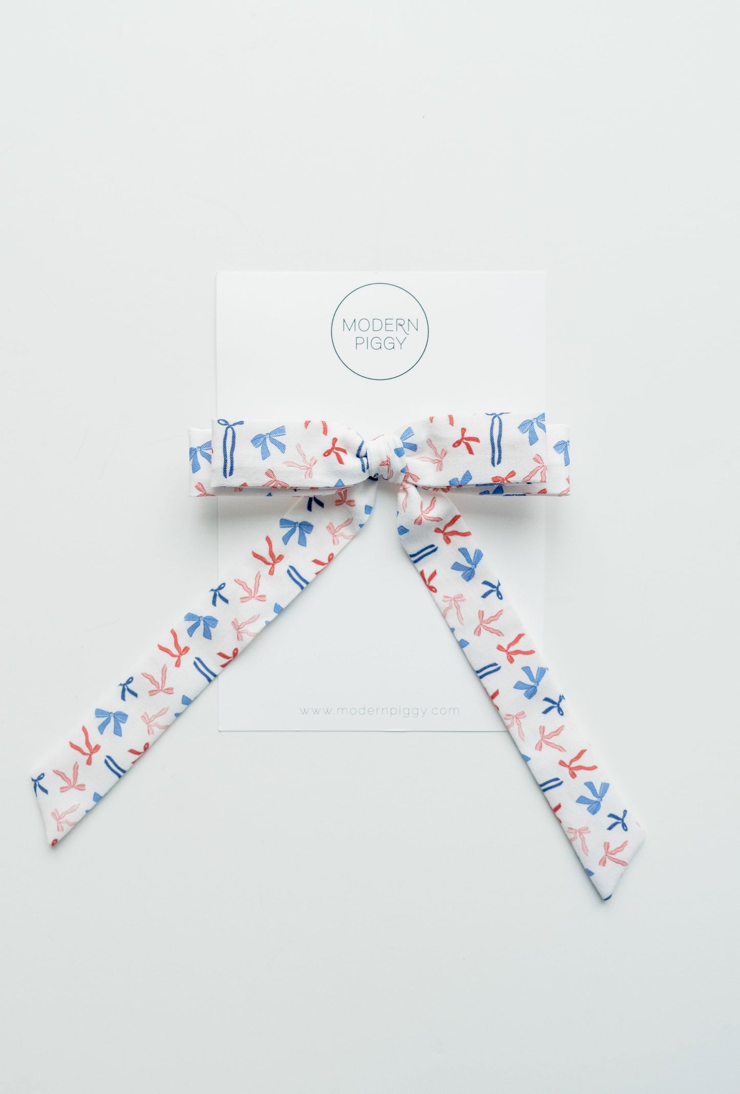 Red White and Bow | Schoolgirl Bow
