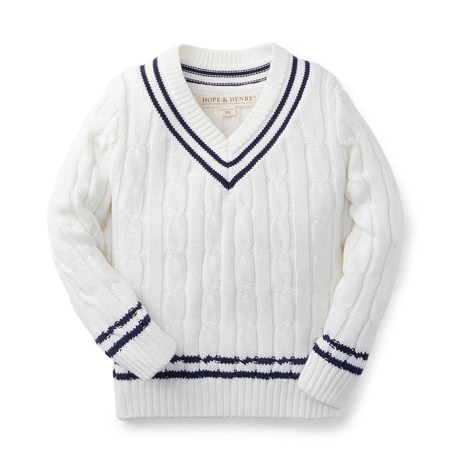 V-Neck Cricket Sweater