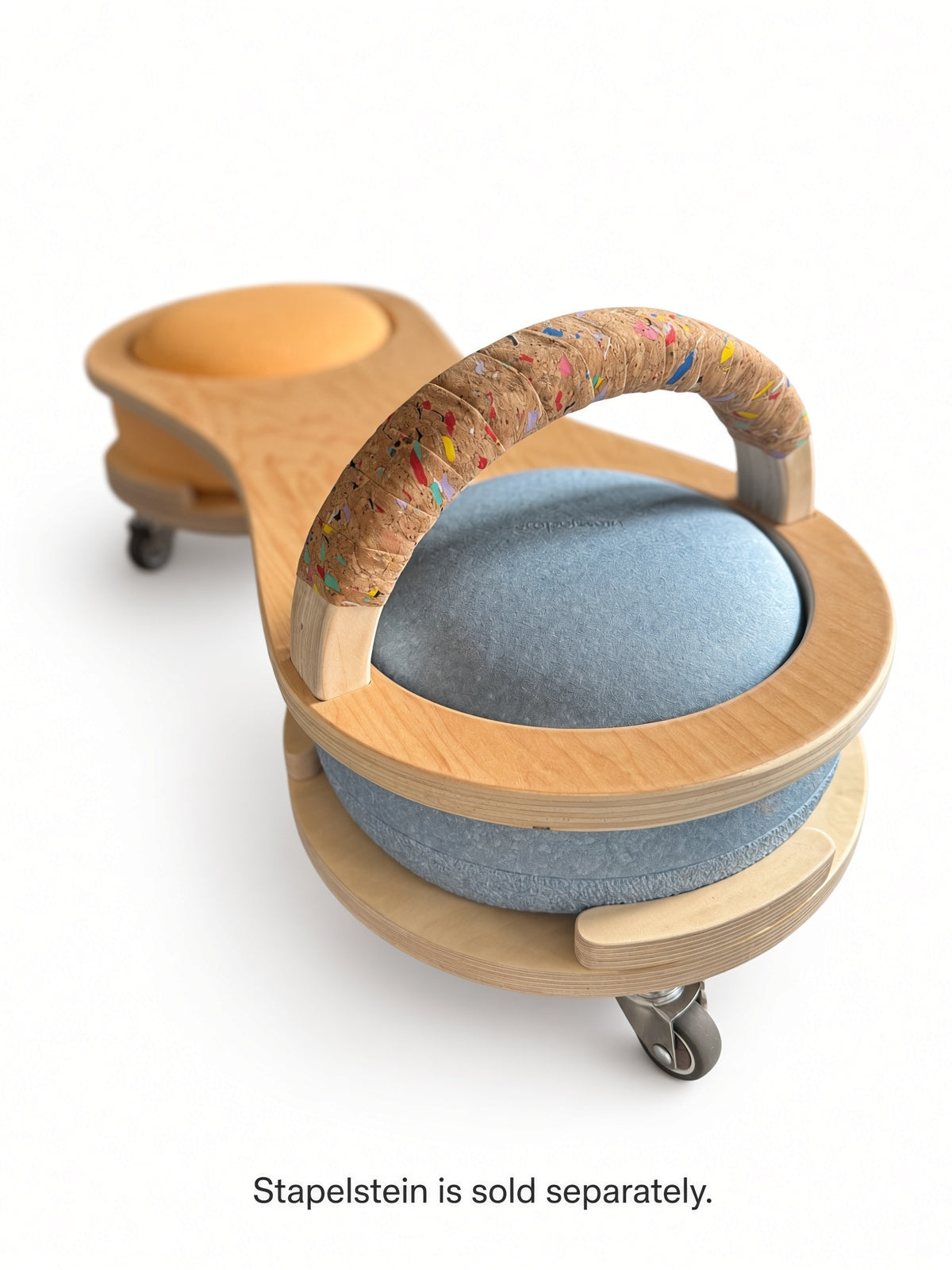 Wooden Scooter - to be used with stepping stones (purchase separately)