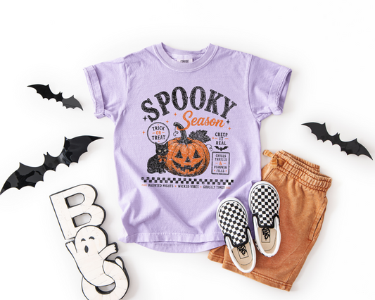 Vintage Spooky Season Youth/Adult T-Shirt - made to order
