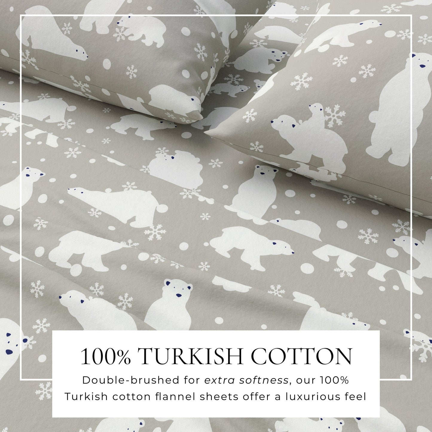 Turkish Cotton Flannel Sheet - Stratton Collection