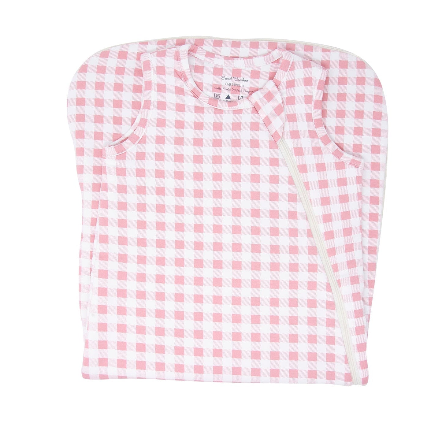 1.5 TOG Sleep Sack - Pink Gingham
