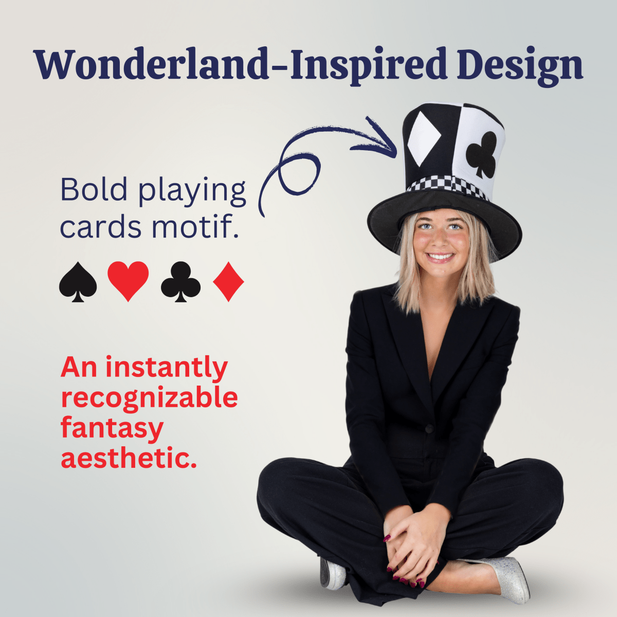 Whimsical Novelty Top Hat for Adults