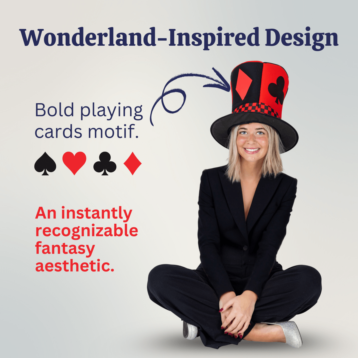Whimsical Novelty Top Hat for Adults