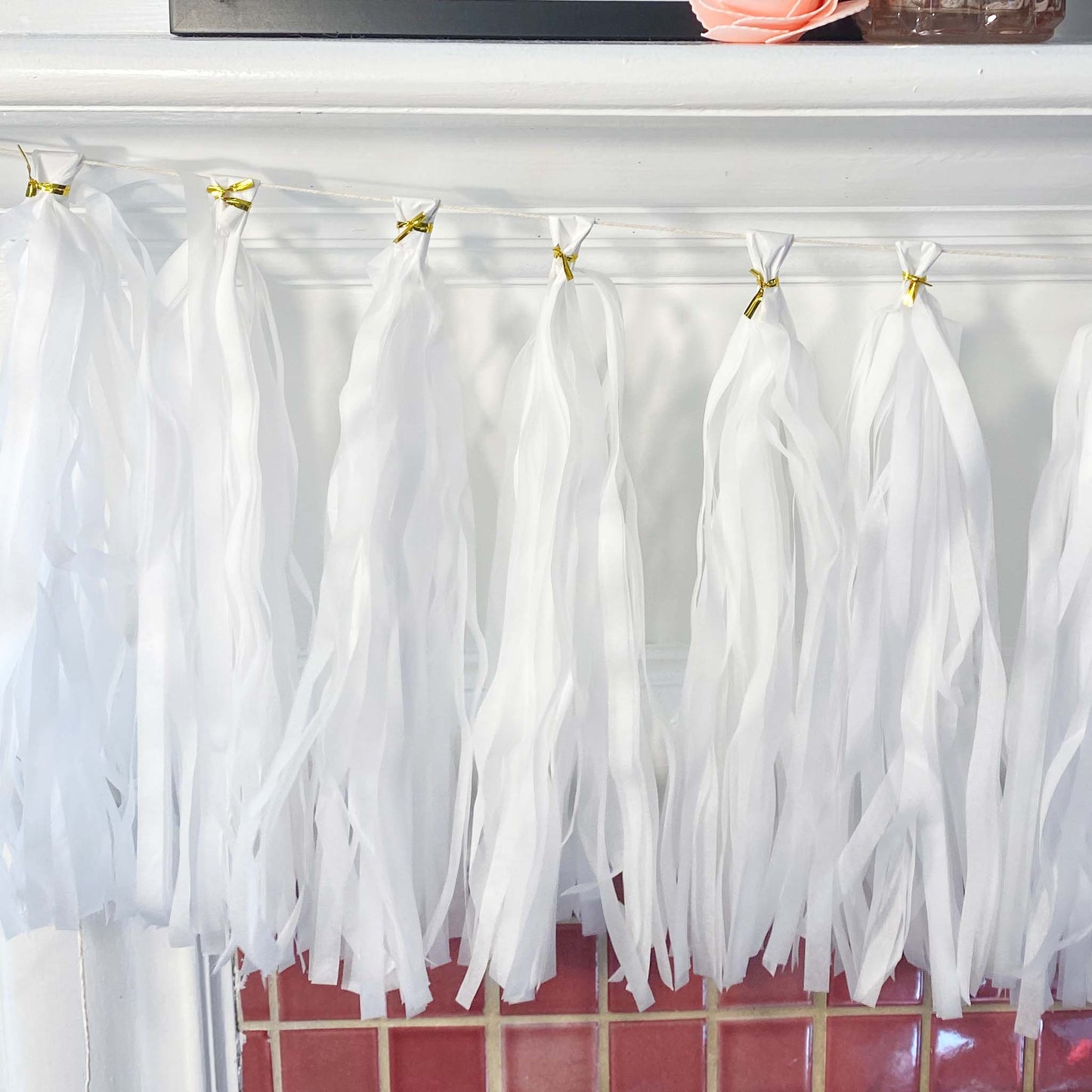 White Paper Tassel Kit