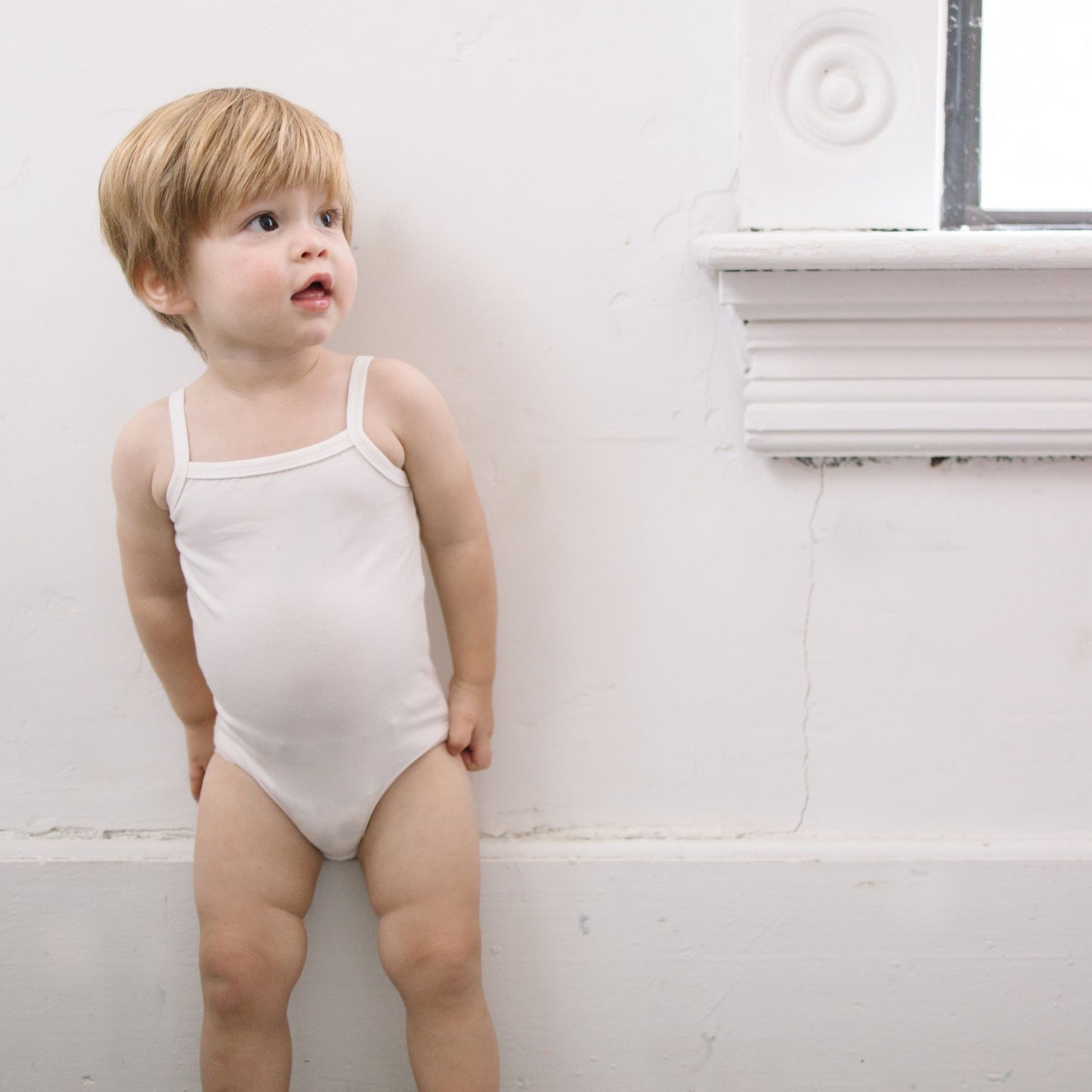 White Sleeveless Onesies
