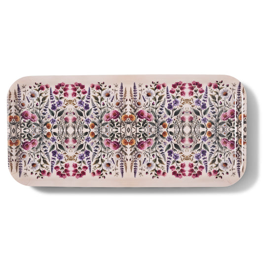 Wildflowers Birchwood Small Decorative Tray