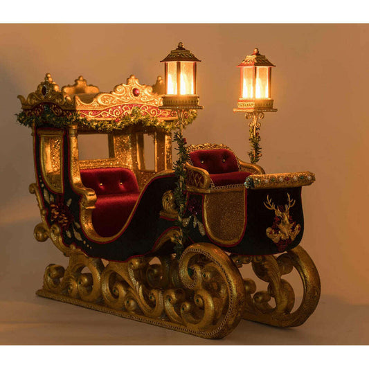 Winter Balsam and Berry Sleigh | Christmas Decor | Katherine's Collection