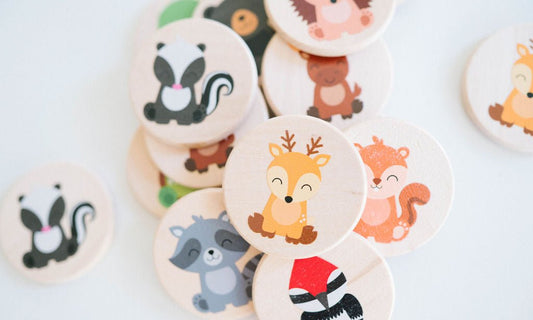Woodland Matching Tiles