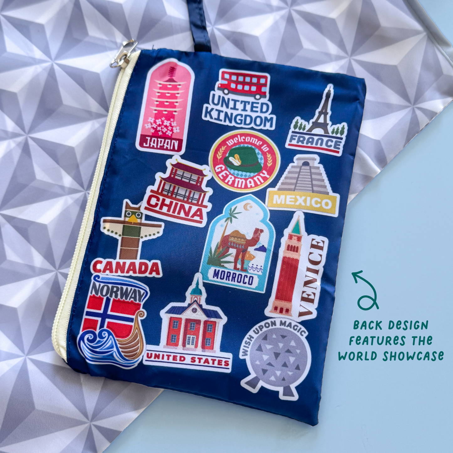 World Traveler Reusable TOTE BAG