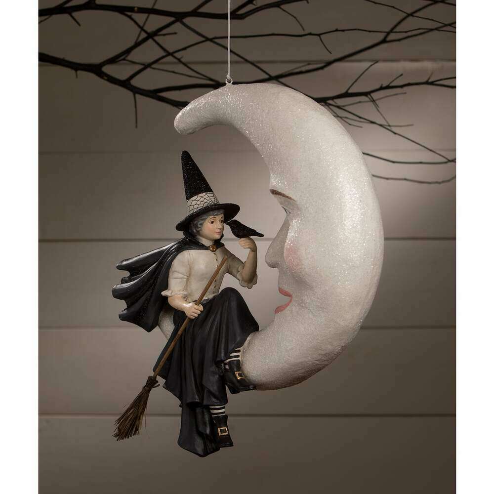 Bewitching Moon Witch by Bethany Lowe Designs