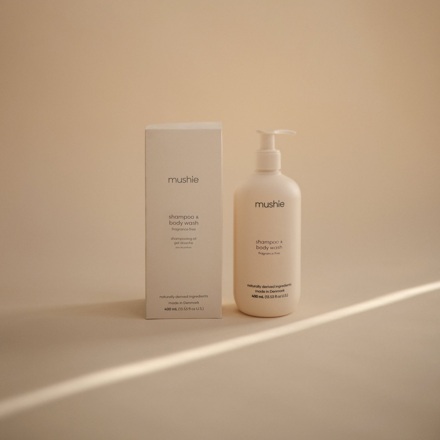 Baby Shampoo & Body Wash (Fragrance Free) 400 mL