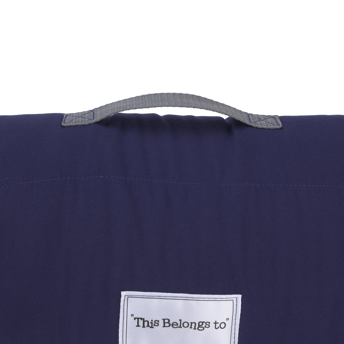 Sports Gray, Navy, Orange, and Brown Allstar Toddler Nap Mat